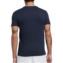Wilson Tennis-Tshirt Crew Team Seamless navyblau Herren